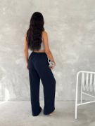 Ayrobin Oversize Pantalon - Lacivert resmi